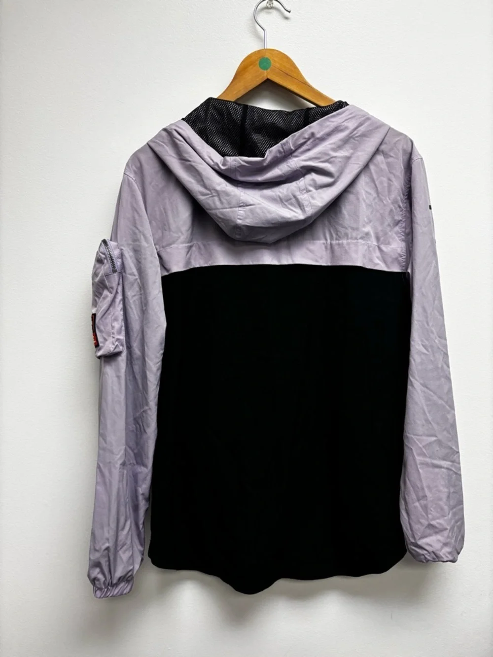 Life Code Progressive Lavender Pullover Windbreaker Jacket